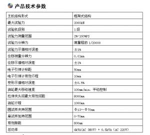 200噸微機(jī)屏顯臥式拉力試驗(yàn)機(jī)